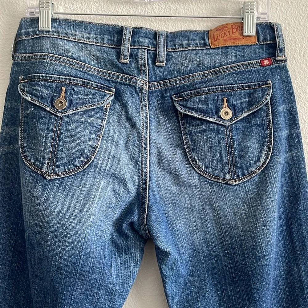 Lucky Brand Summer Sweet N Low Crop Jean Size 29 - Picture 4 of 7